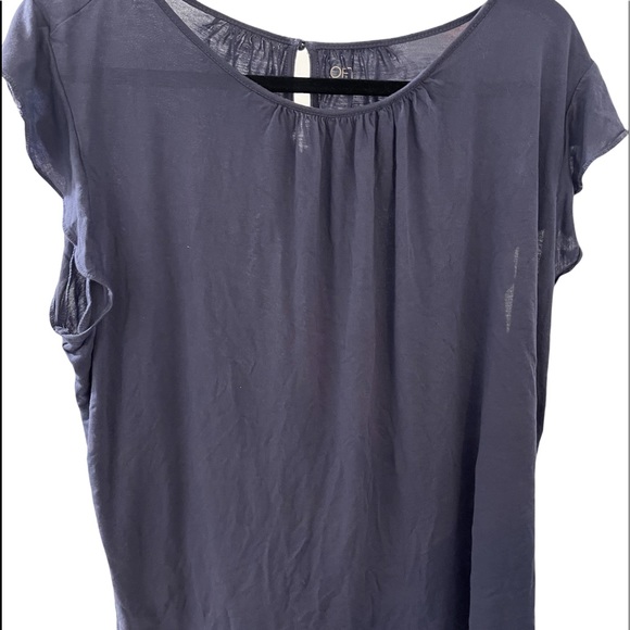 LOFT Tops - Loft Outlet tshirt XL muted blue